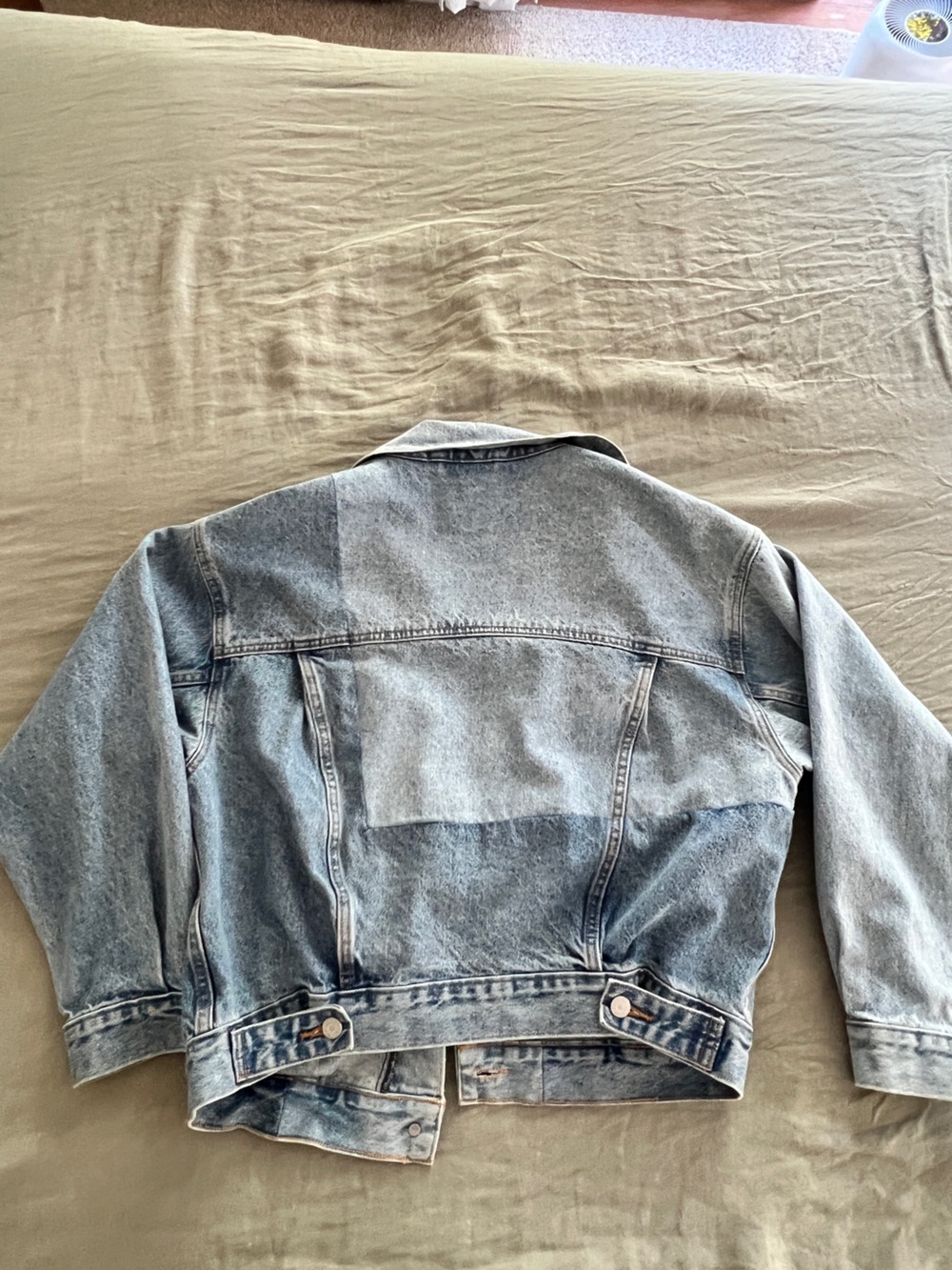Oversized Patchwork Denim Jacket - Levi’s - Picture 6 of 8